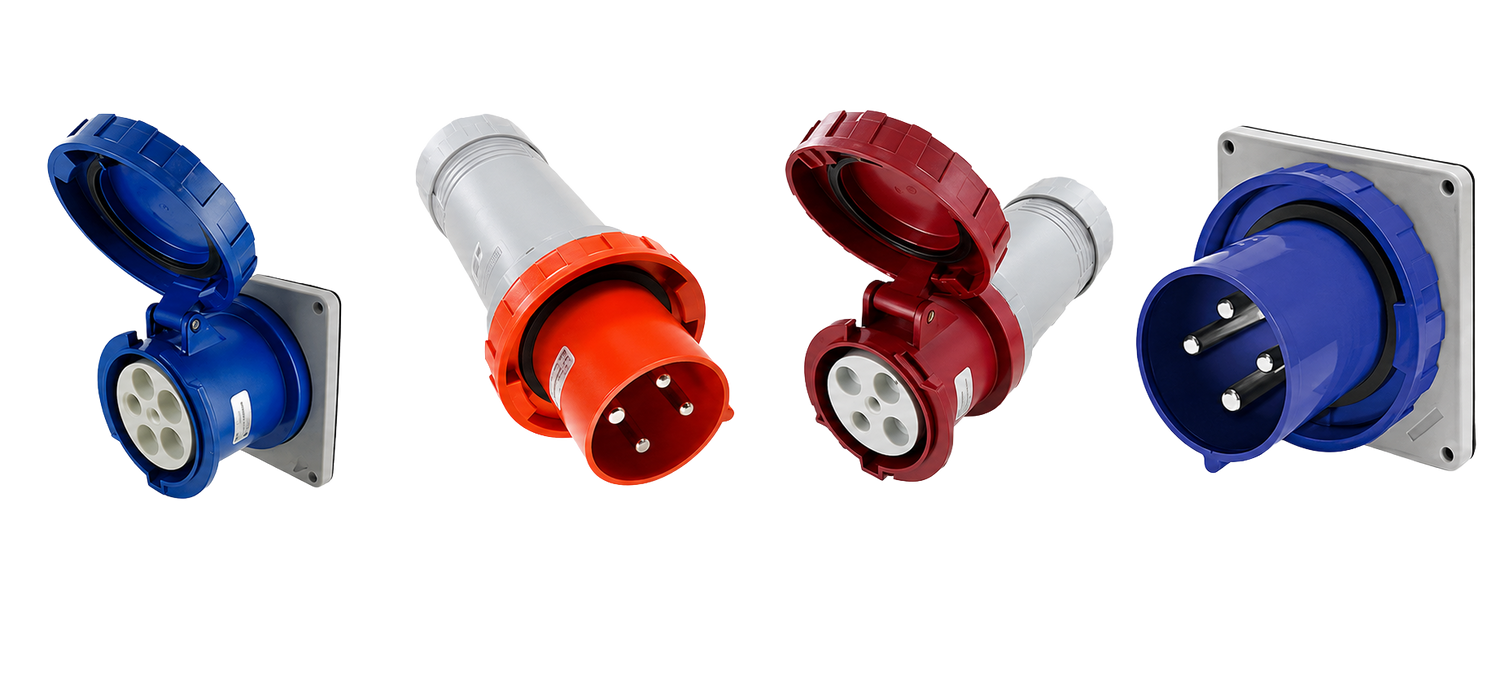 Plugs, Receptacles, Connectors, Inlets