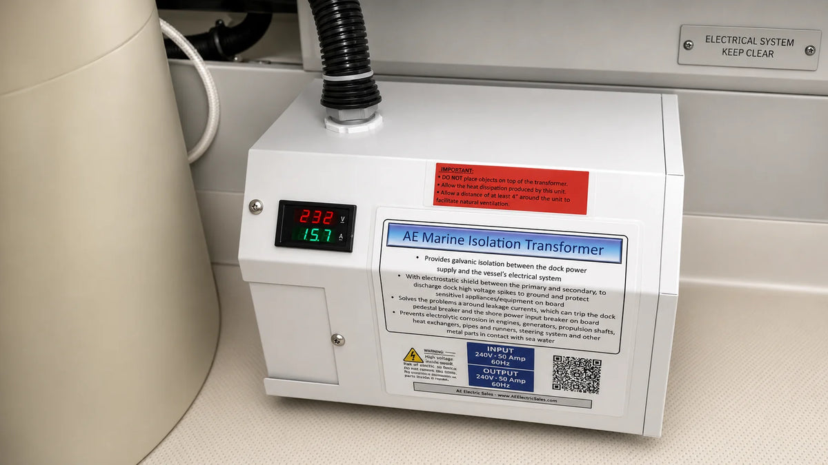 Ae Marine Isolation Transformer 12KW / 15KVA