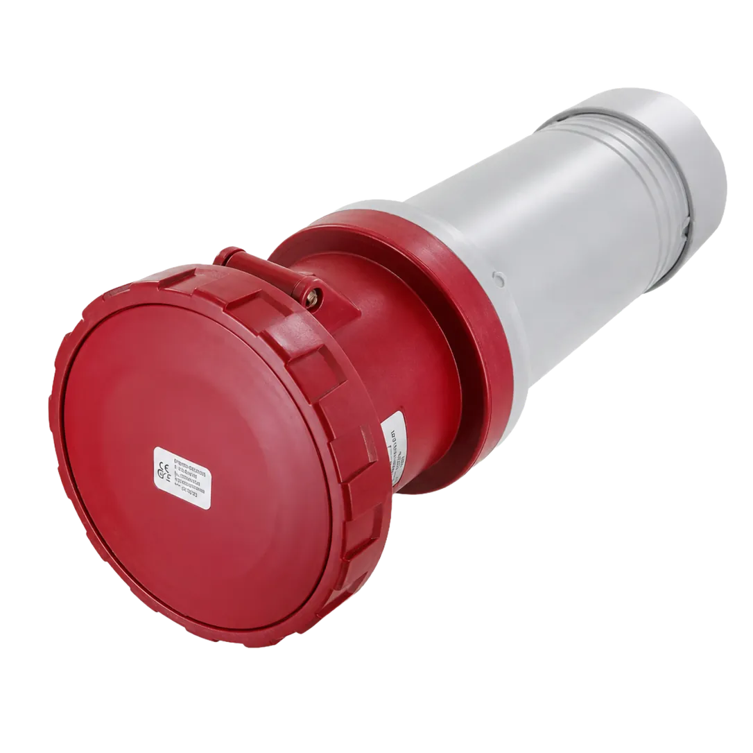 Connector or Female, 480V 100A 3P 4W IP67, SCM4100C7W SCAME IEC60309 Watertight Weatherproof