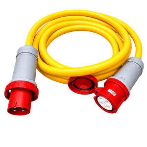 480v 3-Phase 100 amp Custom Shore Power Cord Set or 100A Dock Extension Cord, Yellow STOW #2/4 or Black SOOW #2/4 MOD 202XX