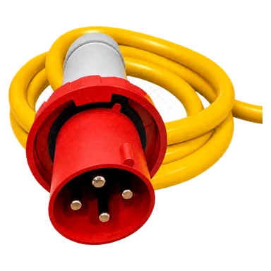480v 3-Phase 100 amp Custom Shore Power Cord Set or 100A Dock Extension Cord, Yellow STOW #2/4 or Black SOOW #2/4 MOD 202XX