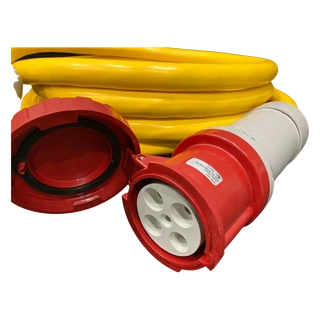 480v 3-Phase 100 amp Custom Shore Power Cord Set or 100A Dock Extension Cord, Yellow STOW #2/4 or Black SOOW #2/4 MOD 202XX