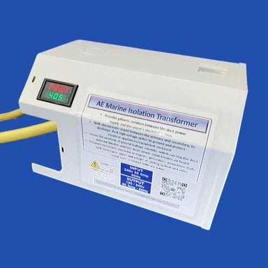 AE Marine Isolation Transformer 12KW or 15KVA, PRI or Input 240V, SEC or Output 120/240V, 50A 60Hz, Single phase